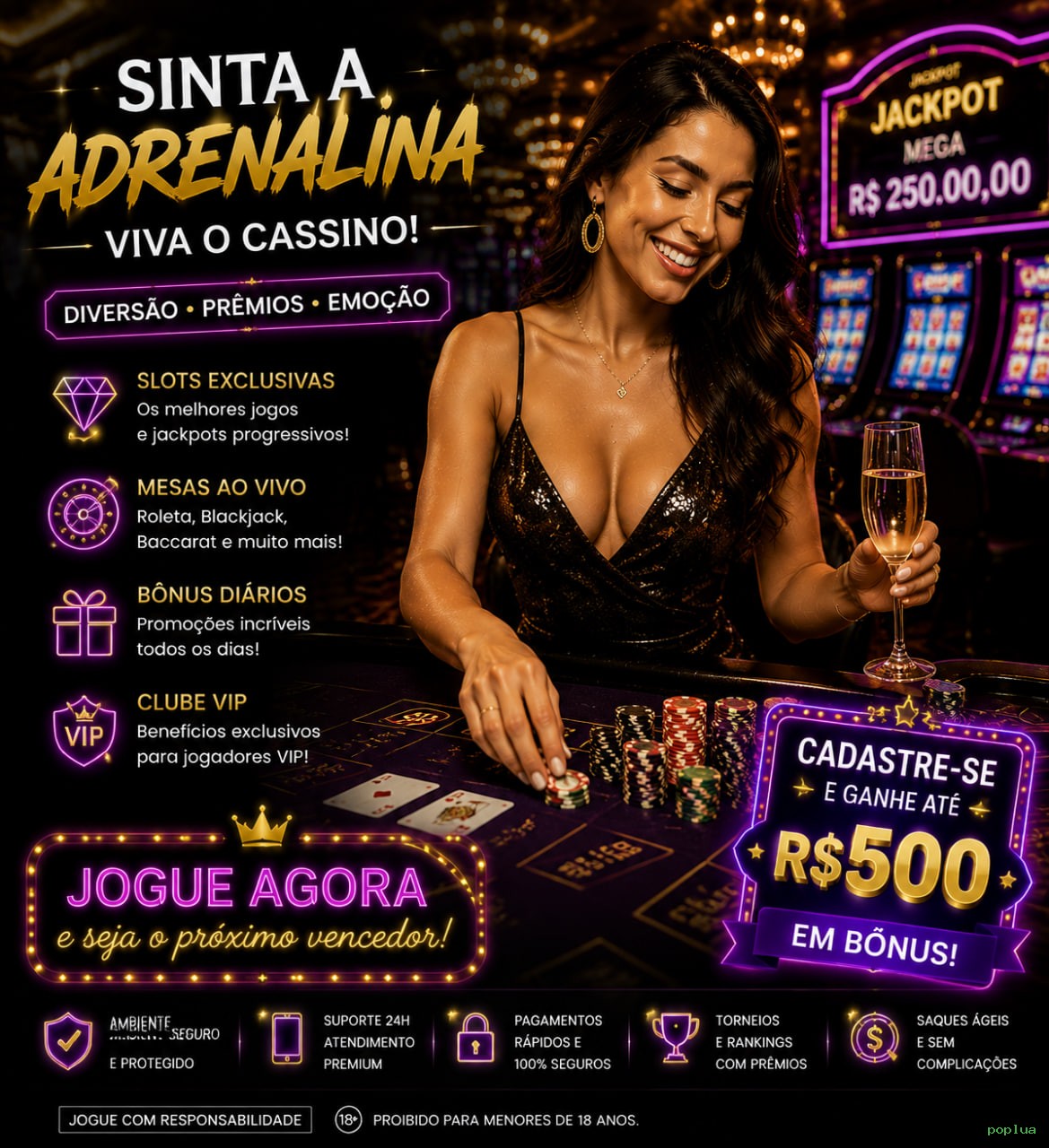 Login poplua - acesso à conta